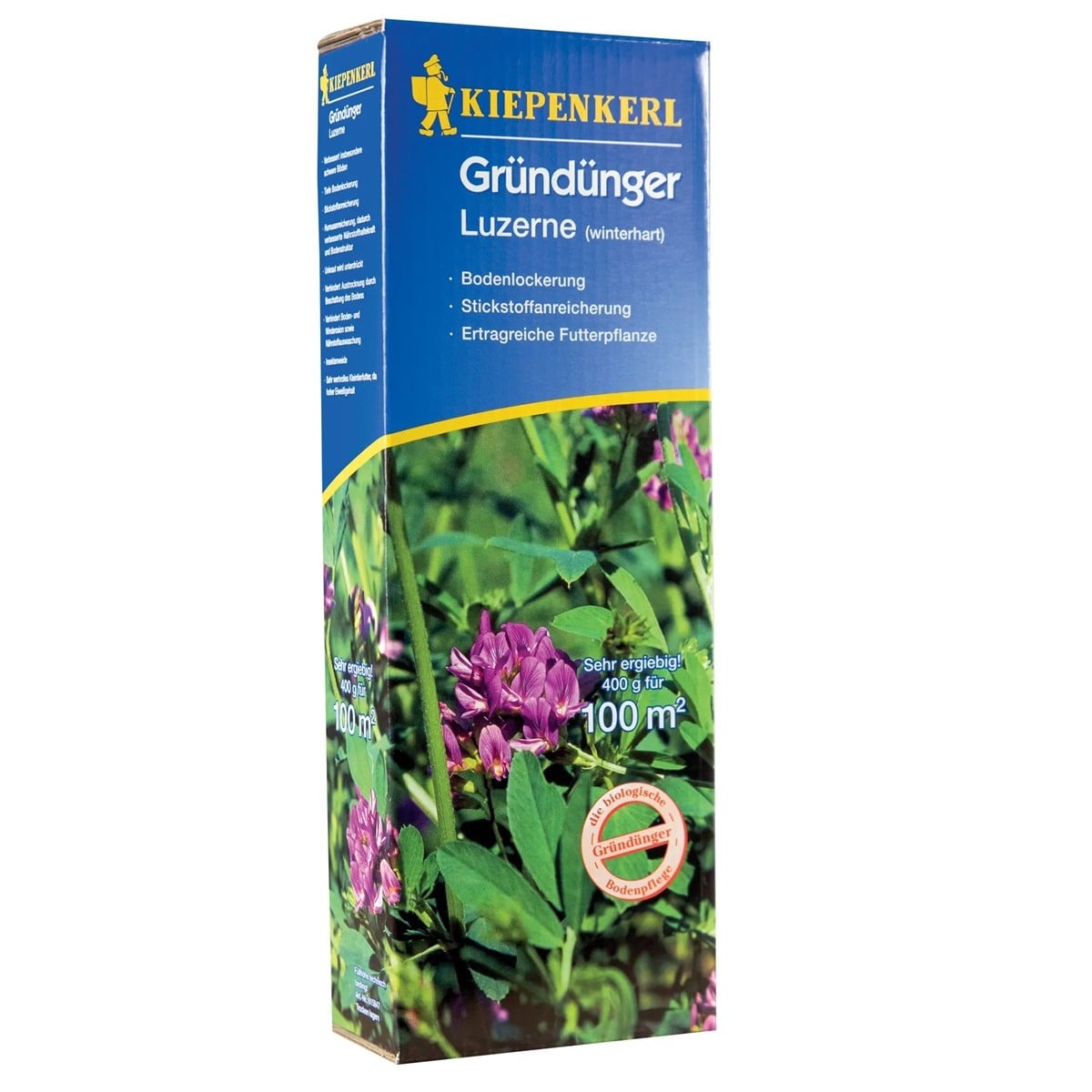 Zelené hnojenie - lucerna - semená - 0,4 kg