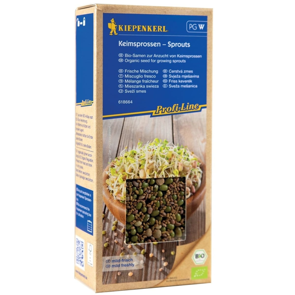 BIO Čerstvá zmes - bio semená na klíčenie - 200 g