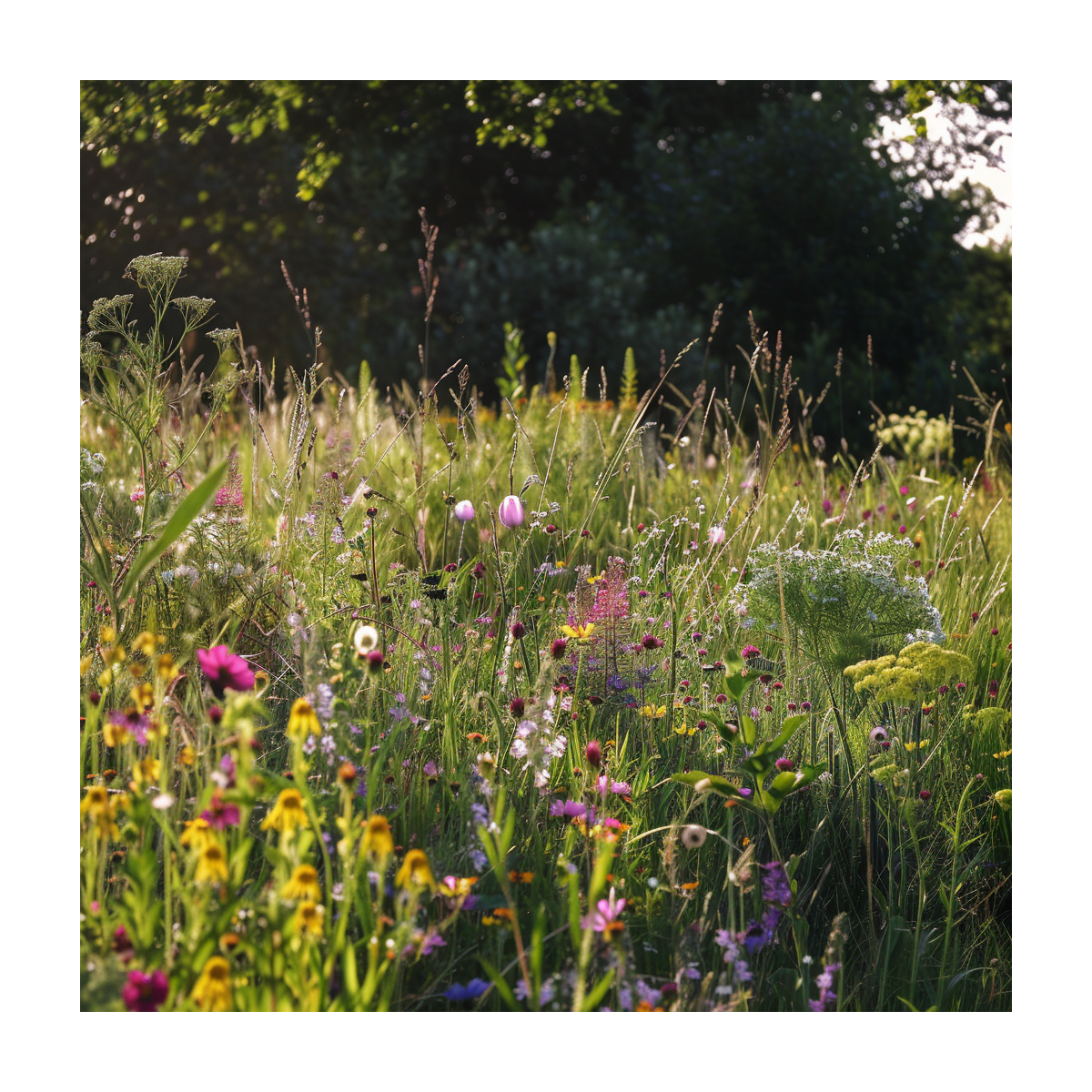 Kvetinová lúka Zelený chodníček - Planta Naturalis - osivo lúčnych kvetov - 10 g
