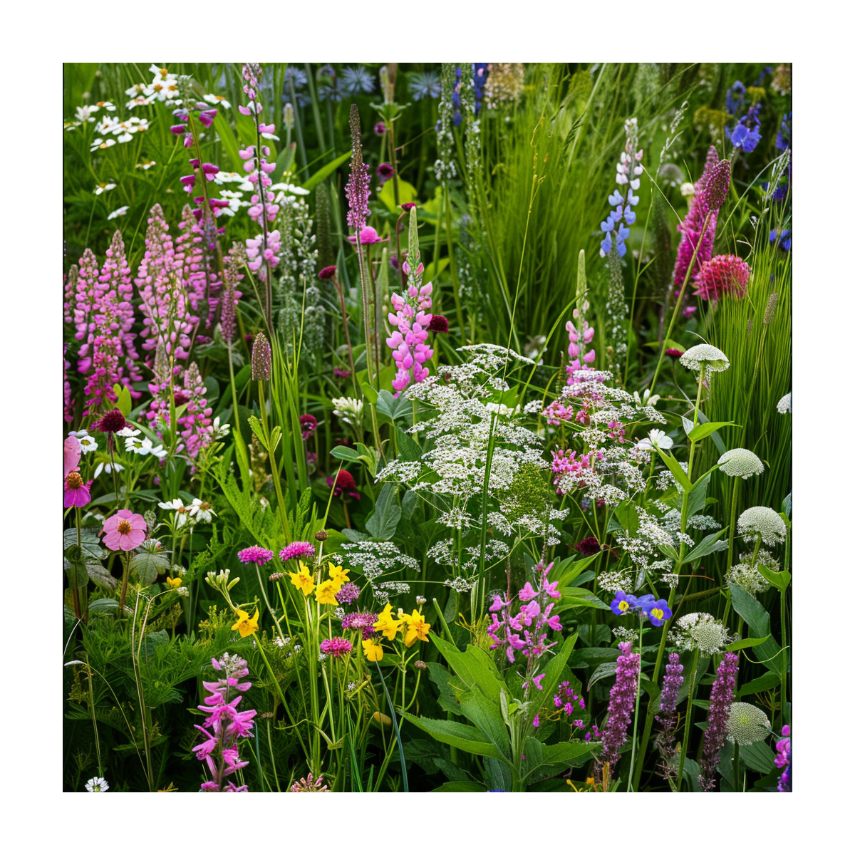 Trváci kvetinový podrast do tieňa - Planta Naturalis - osivo lúčnych kvetov - 10 g
