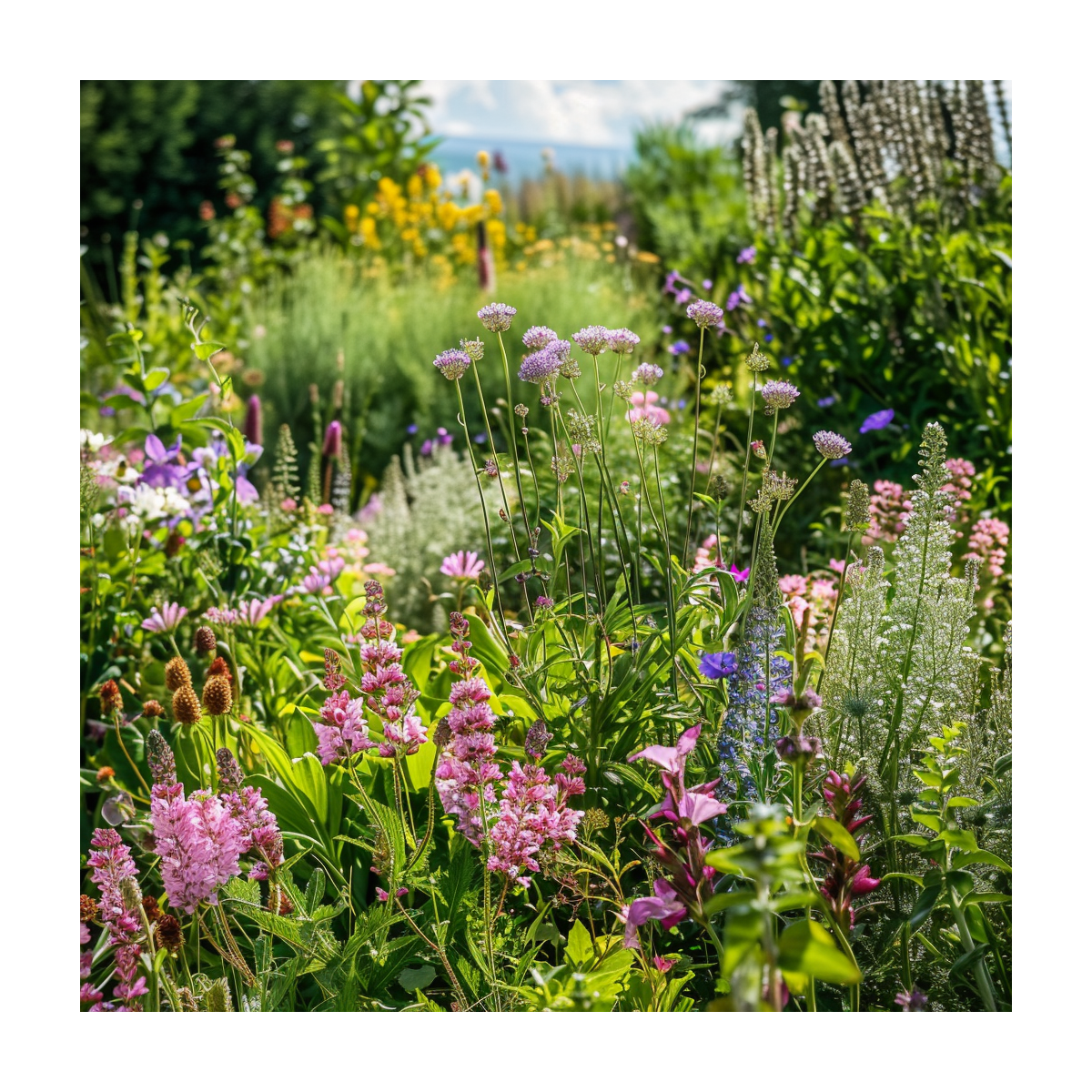 Kvetinová trváca lúka pre včely - Plata Naturalis - osivo lúčnych kvetov - 40 g