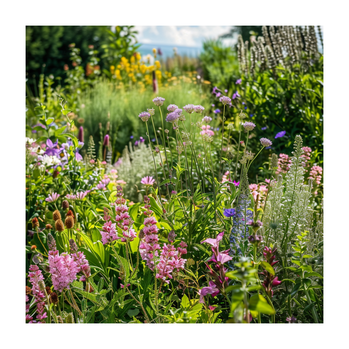 Kvetinová trváca lúka pre včely - Plata Naturalis - osivo lúčnych kvetov - 10 g