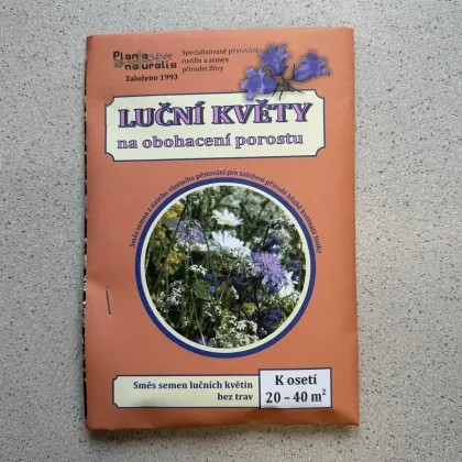 Lúčne kvety pre obohatenie porastu - Planta Naturalis - osivo lúčnych kvetov - 40 g