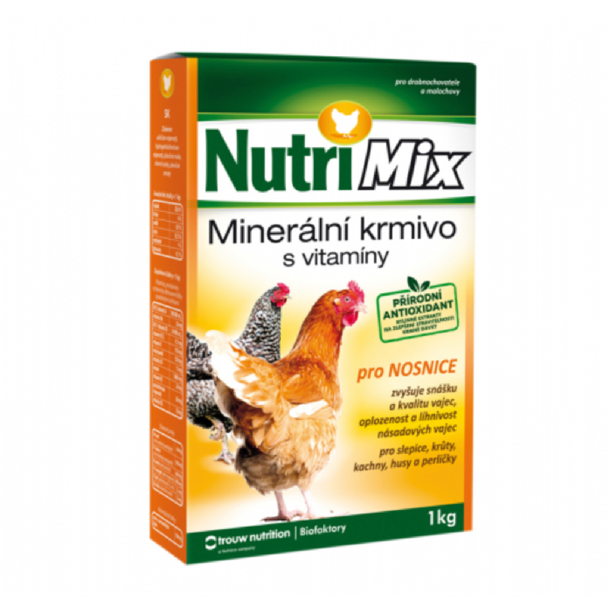Krmivo NUTRI MIX - na výkrm a odchov hydiny - 1 kg