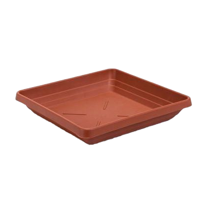 Podmiska Lotos terakota - 14 x 14 - 1 ks