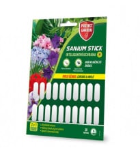 Sanium Stick tyčinky - ochrana proti voškám a moliciam - Protect garden - ochrana rastlín - 20 ks