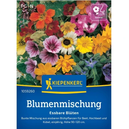 Zmes kvetín - jedlé kvety - semená Kiepenkerl - 1 ks
