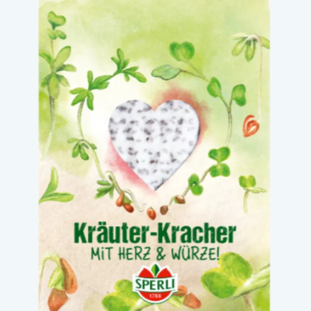 Srdiečková súprava microgreens v bio kvalite - Sperli - 1 ks