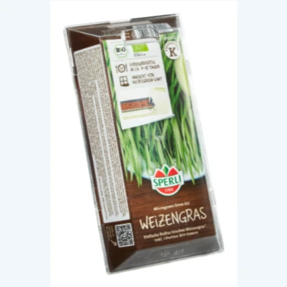BIO microgreens súprava - mladá pšenica, pšeničná tráva - Sperli - 1 ks