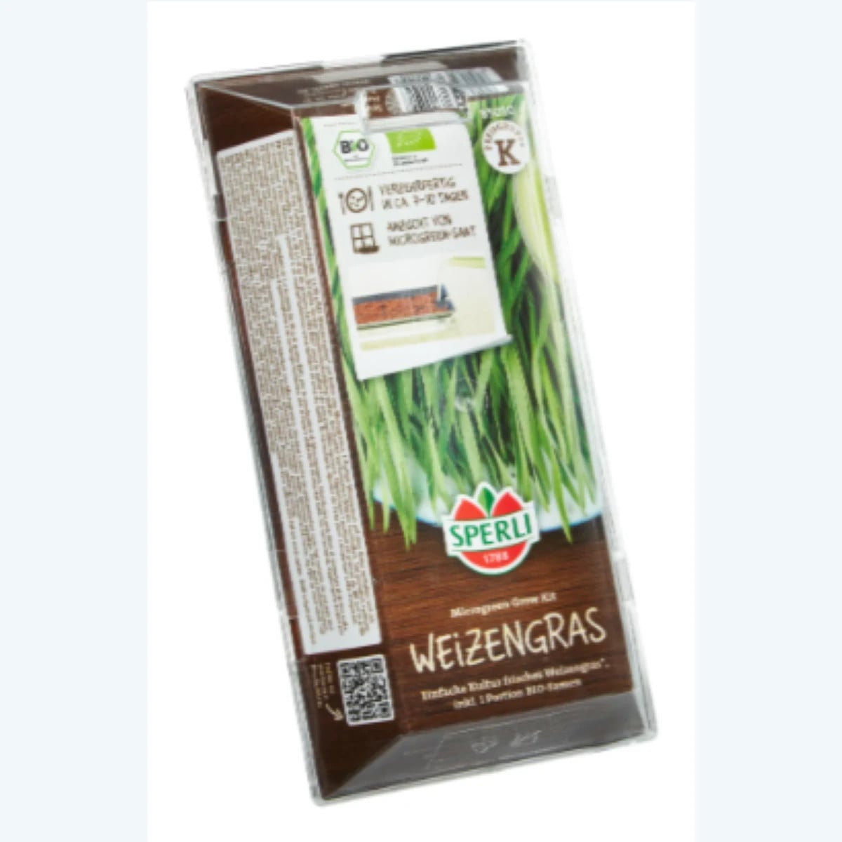BIO microgreens súprava - mladá pšenica, pšeničná tráva - Sperli - 1 ks