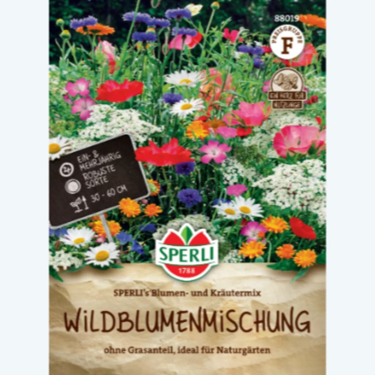 Kvetinová zmes divokých kvetín a bylín - Sperli - 1 ks