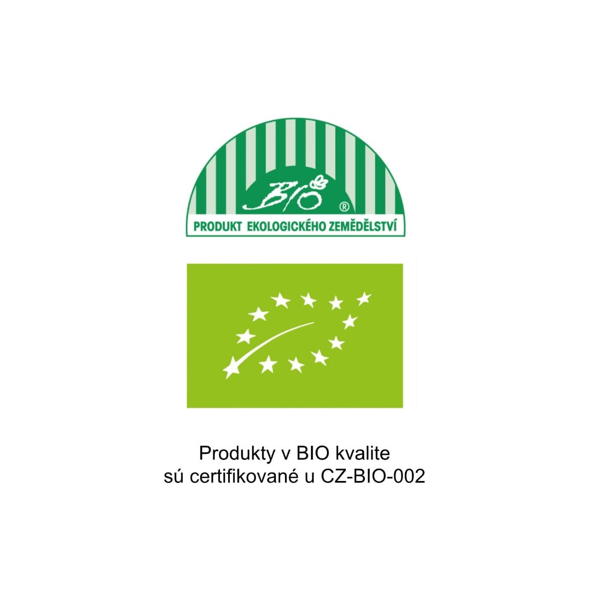 Produkty v BIO  kvalite sú certifikované u CZ-BIO-002