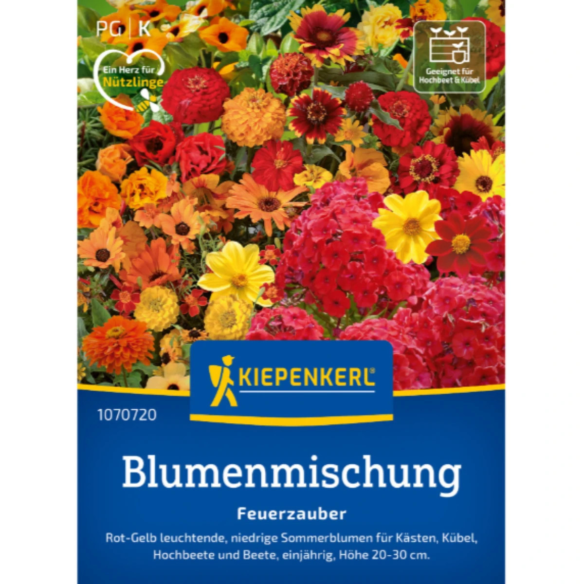 Kvetinová zmes - Ohnivý večer - semená Kiepenkerl - 1 ks