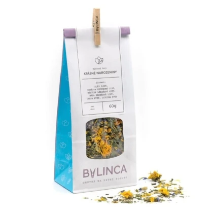 Krásne narodeniny - zmes byliniek - bylinkové čaje - 60 g