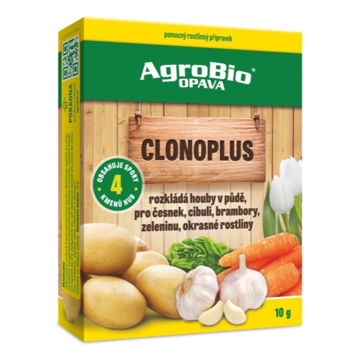 Clonoplus - na rozloženie húb v pôde - biostimulant - AgroBio Opava - 10 ml