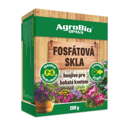 Fosfátové sklá - hnojivo v prášku - AgroBio - hnojivo - 200 g