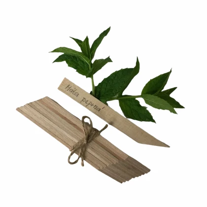 Zápich na označenie sadeníc - drevené pomôcky - 1 ks