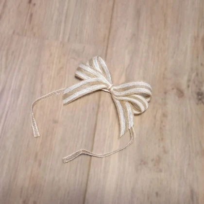 Dekoračná mašľa - darčekové doplnky - 1 ks