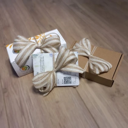 Dekoračná mašľa - darčekové doplnky - 1 ks