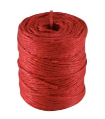 Juta - jutový povrázok na cievke - červený - Strömshaga AB - 70 m - 1 ks