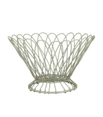 Drôtený košík - zelený - Strömshaga AB - 1 ks