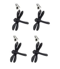 Závažie na obrus v tvare vážky - Strömshaga AB - súprava 4 ks