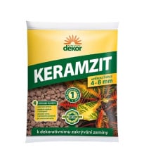 Keramzit dekor 4 – 8 mm - umelé kamenivo - 1 l