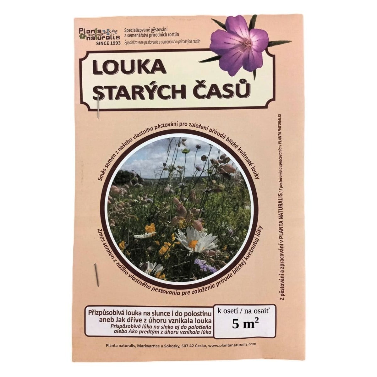 Lúka starých čias - Planta Naturalis - osivo lúčnych kvetov - 10 g