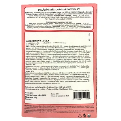 Margatétková kvetinová lúka - semená Planta Naturalis - zmes - 10 g