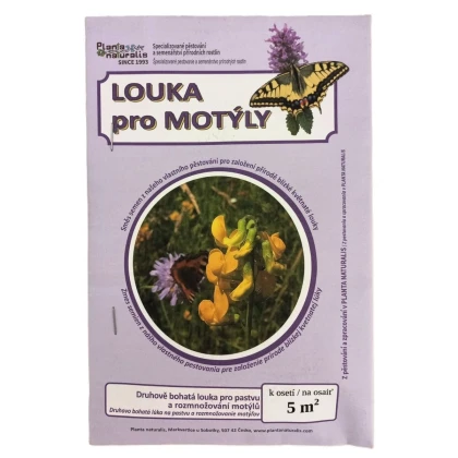 Kvetinová lúka pre motýle - Planta Naturalis - osivo lúčnych kvetov - 10 g