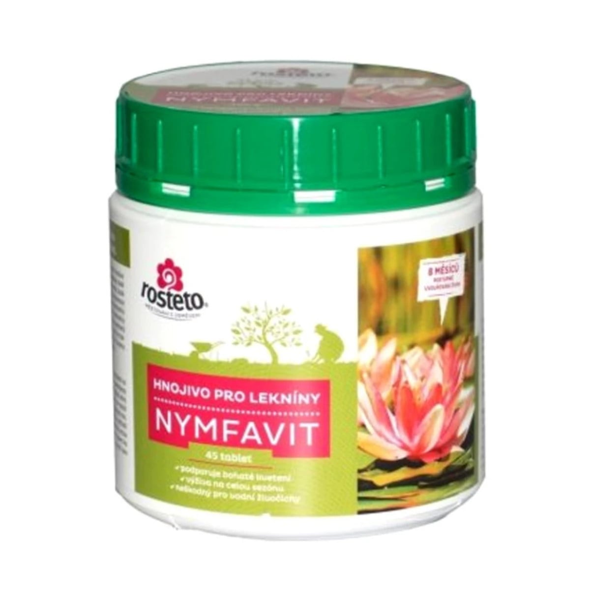 Nymfavit Rosteto - hnojivo na lekná - hnojivo - 450 g