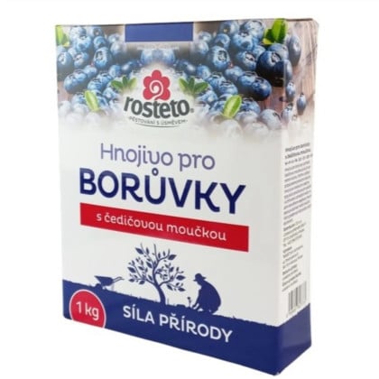 Hnojivo na čučoriedky s čadičovou múčkou - Rosteto - hnojivo - 1 kg