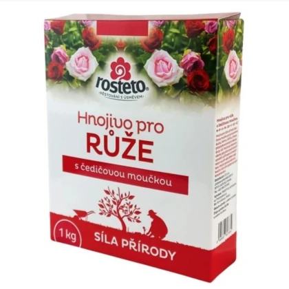 Hnojivo na ruže s čadičovou múčkou - Rosteto - hnojivo - 1 kg