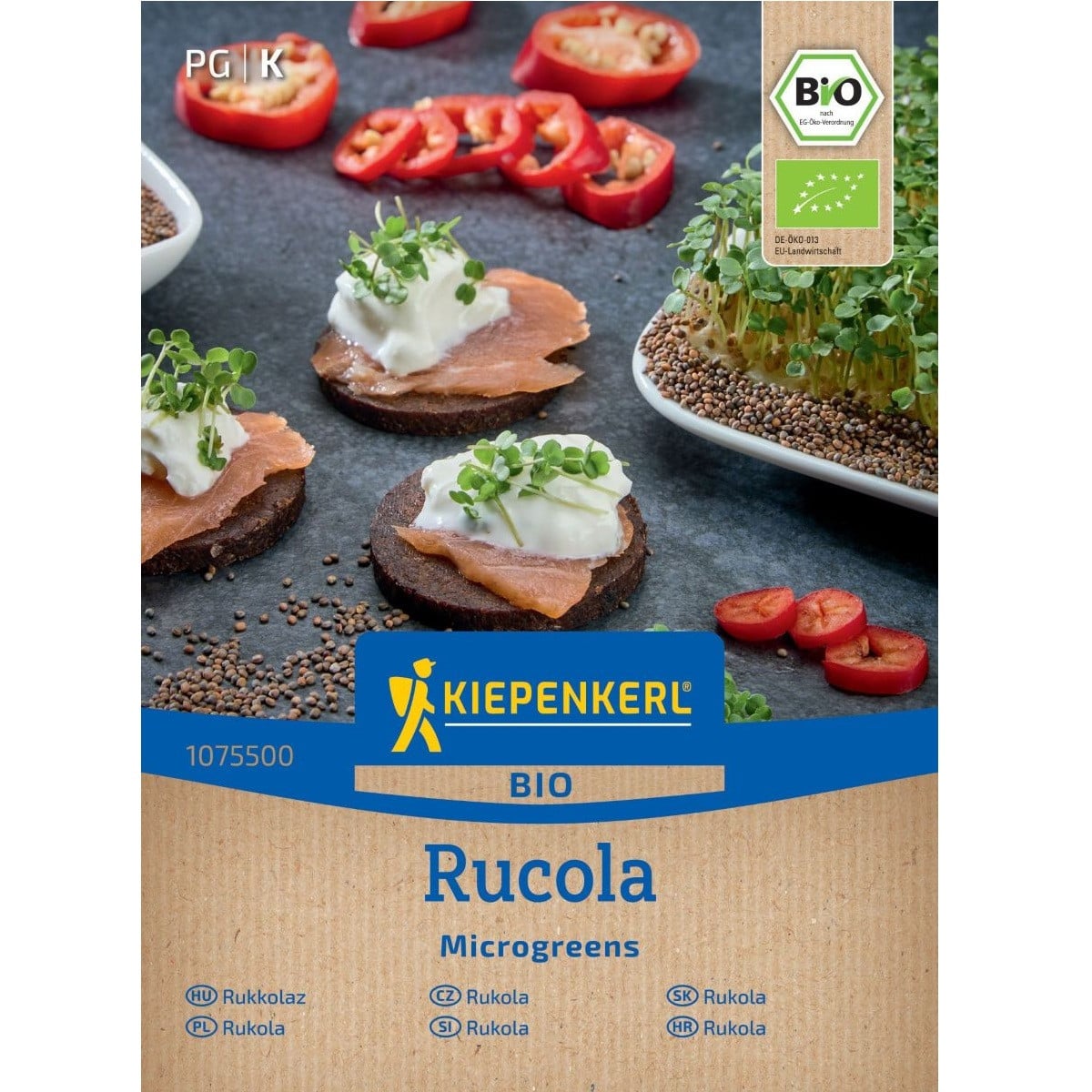 BIO Rukola - bio semená na klíčenie - 50 g