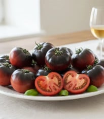 BIO Paradajka tyčková Black Beauty - Solanum lycopersicum - bio semená paradajky - 7 ks