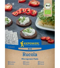 Mikrozelenina - microgreen - náhradné pláty bio rukoly - 3 ks