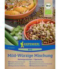 BIO Jemne pikantná zmes - bio semená na klíčenie - 40 g