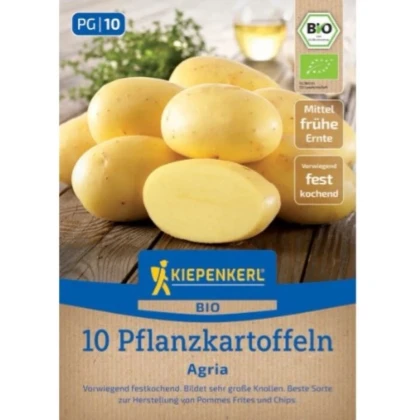 BIO sadbové zemiaky Agria - Solanum tuberosum - bio zemiaky - 10 ks