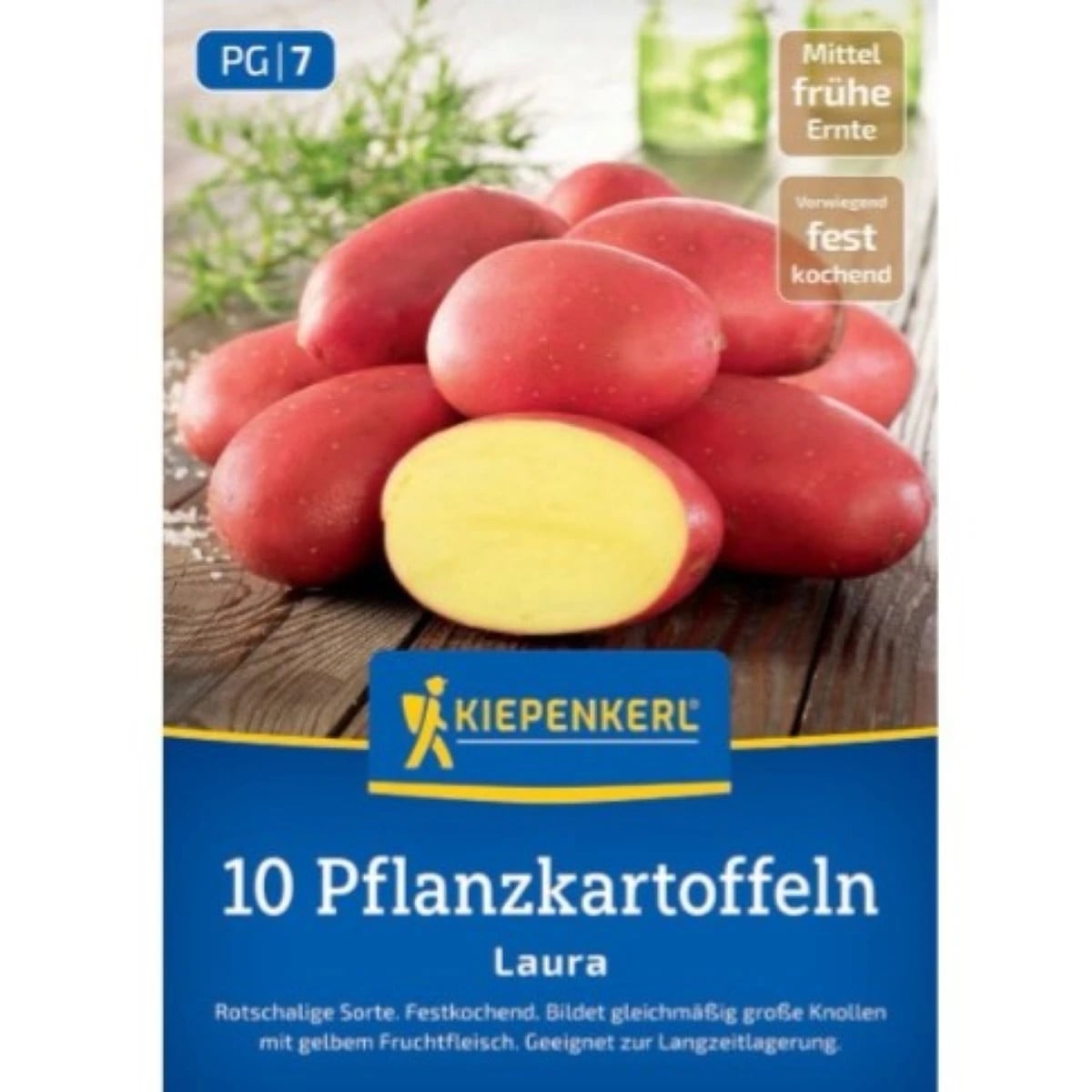 Sadbové zemiaky Laura - Solanum tuberosum - 10 ks