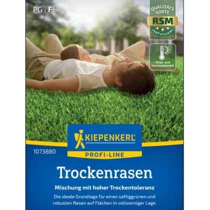 Trávnik pre suché stanovištia Premium - semená Kiepenkerl - zmes - 25 g