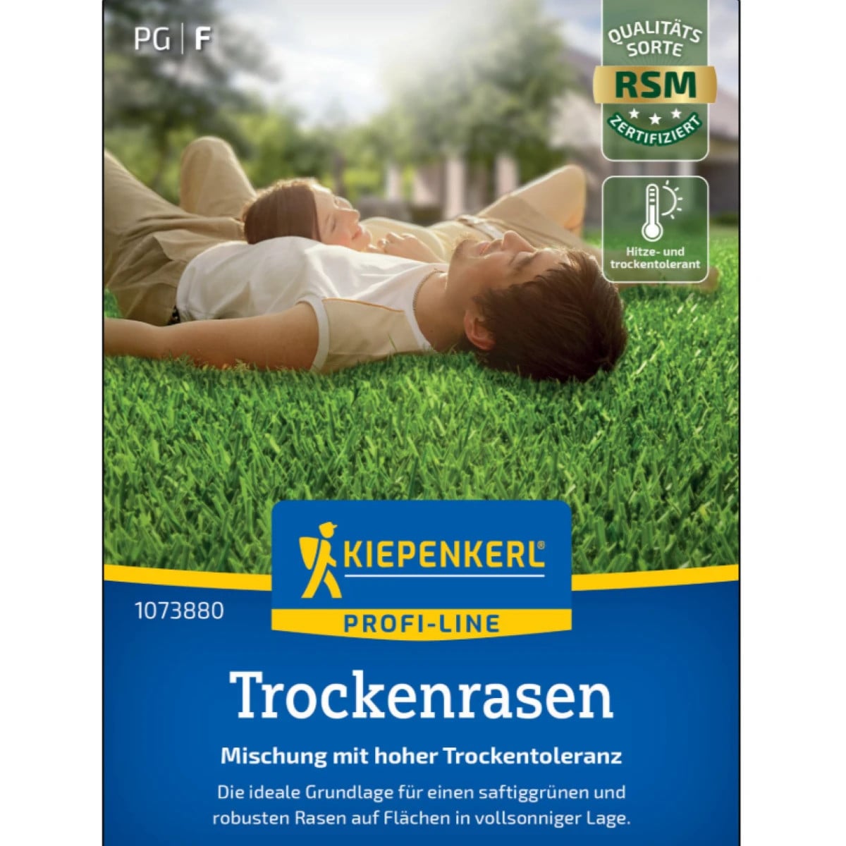 Trávnik pre suché stanovištia Premium - semená Kiepenkerl - zmes - 25 g