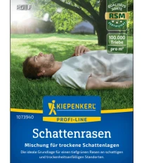 Trávnik pre tienisté stanovištia Premium - semená Kiepenkerl - zmes - 25 g