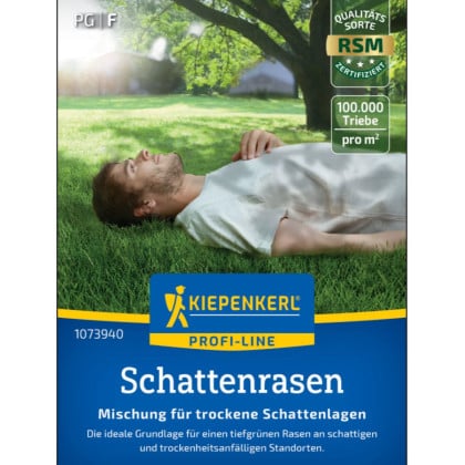 Trávnik pre tienisté stanovištia Premium - semená Kiepenkerl - zmes - 25 g