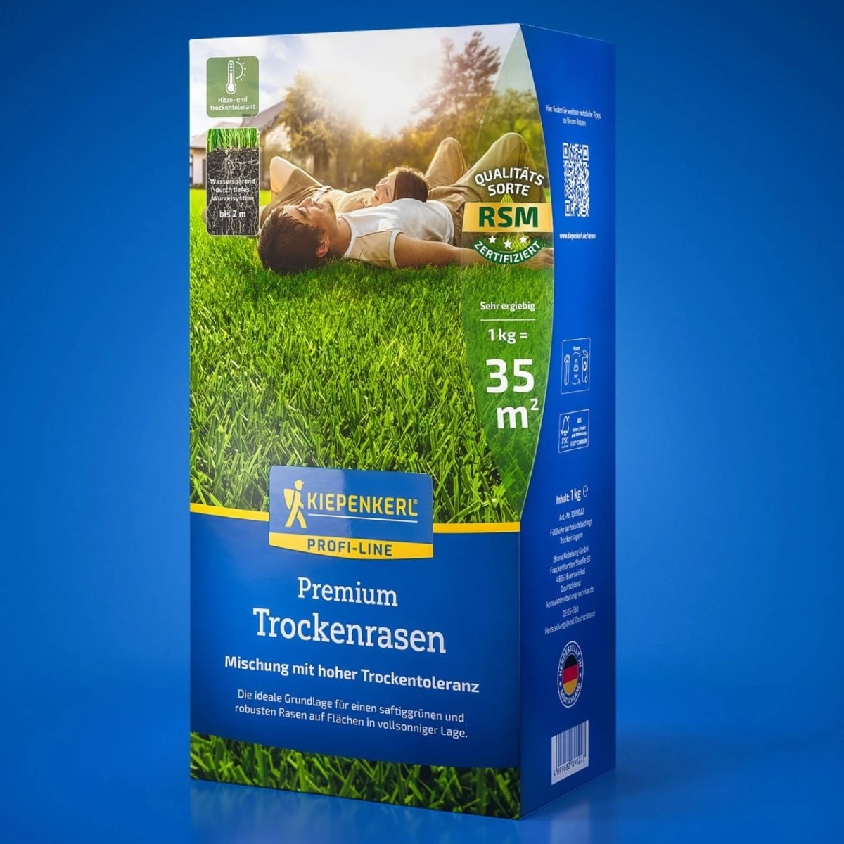 Trávnik pre suché stanovištia Premium Profi Line - semená Kiepenkerl - zmes - 1 kg