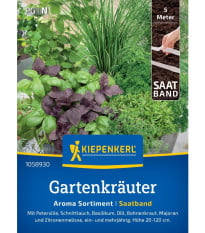 Zahradné bylinky - výsevný pásik - 5 m