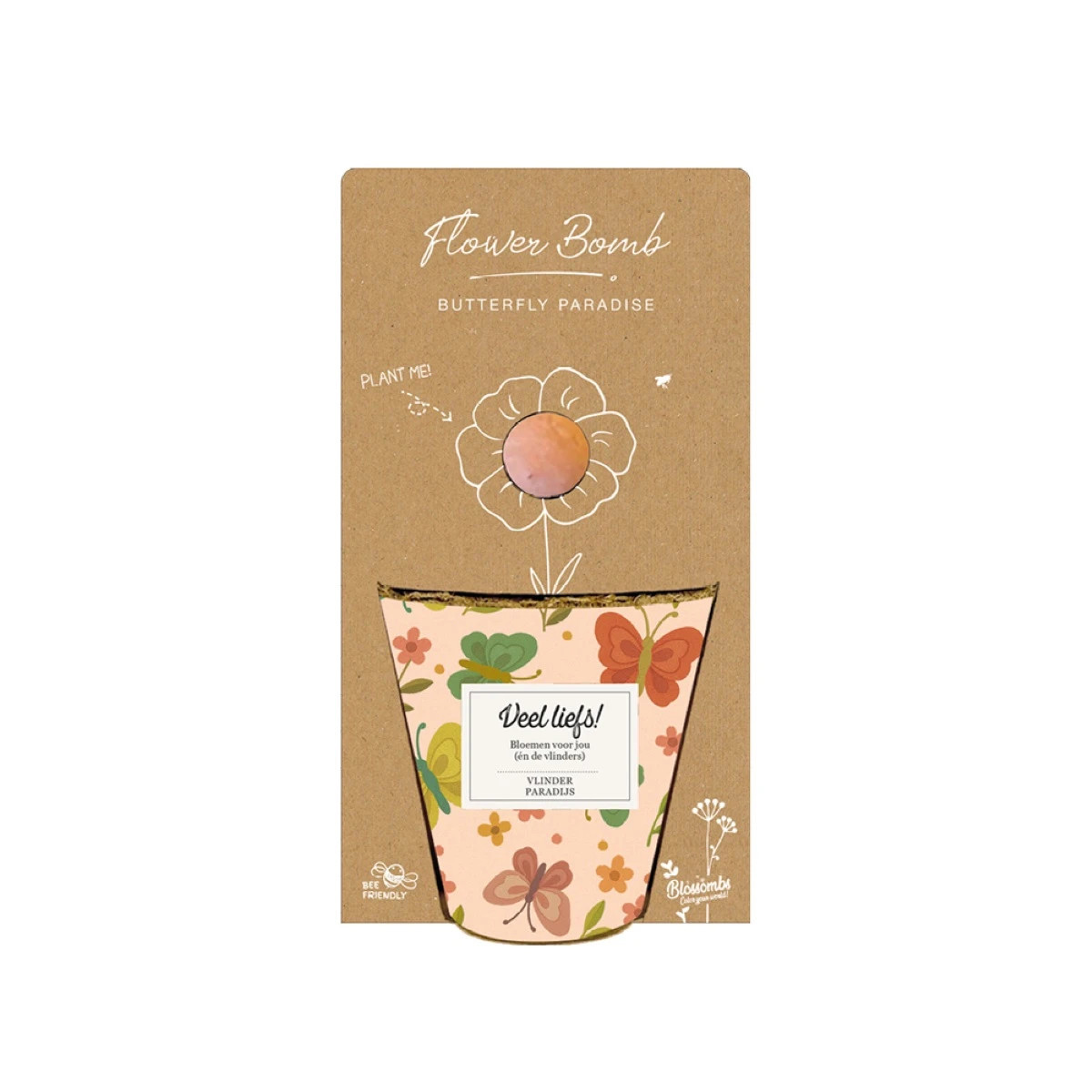 Pestovateľská súprava - Grow kit - zmes pre motýle - Blossombs - 1 ks