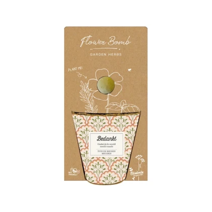 Darčeková súprava - Grow kit - zmes na pestovanie byliniek - Blossombs - 1 ks