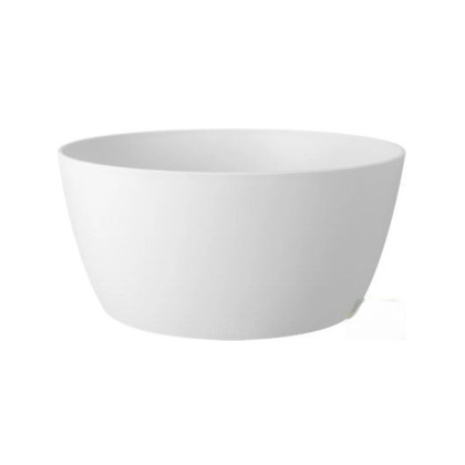 Nádoba na kvety Brussels Bowl - biela - 23 x 10,8 cm - 1 ks