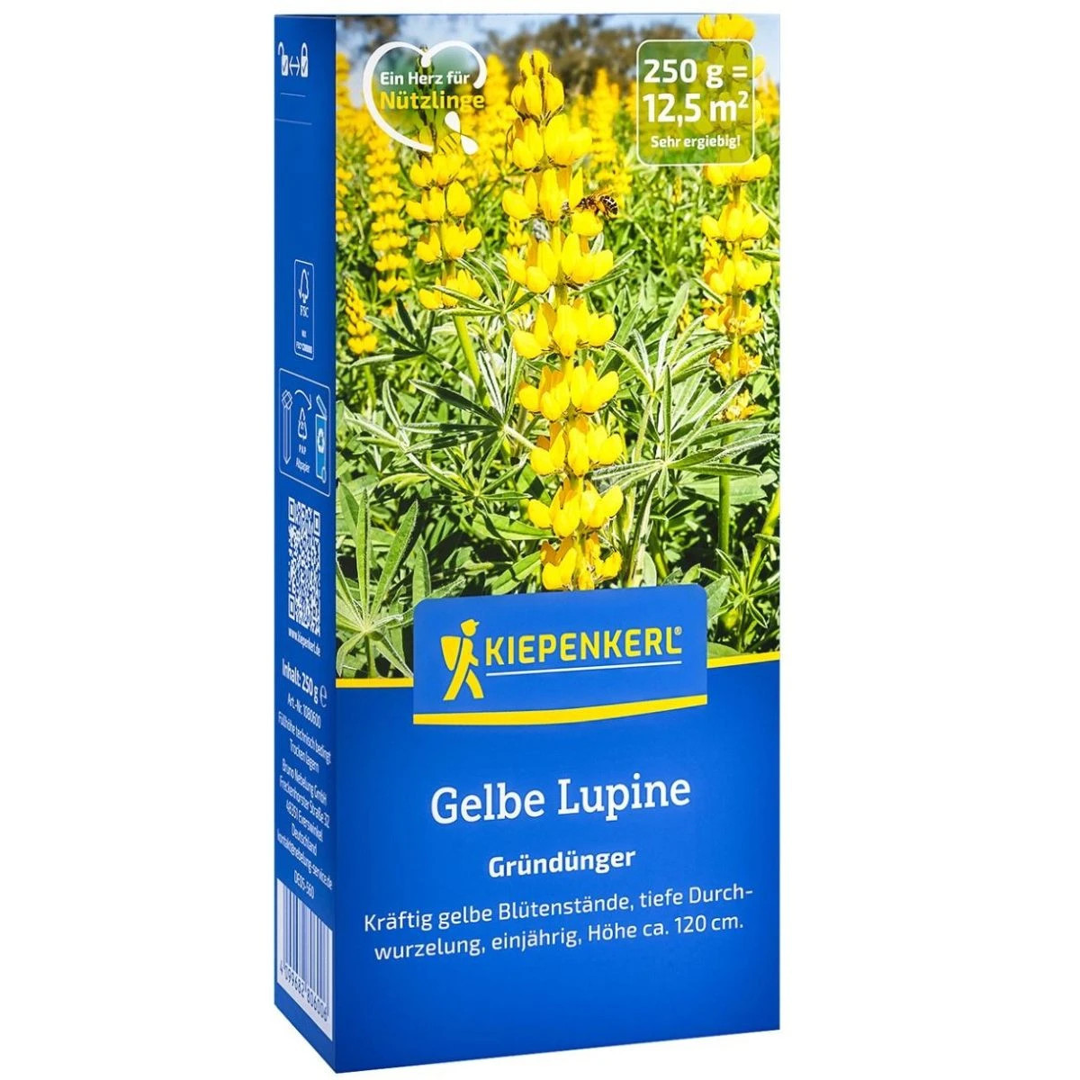 Zelené hnojenie - Lupina žltá - semená - 250 g