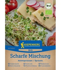 BIO Štiplavá zmes - bio semená na klíčenie - 40 g